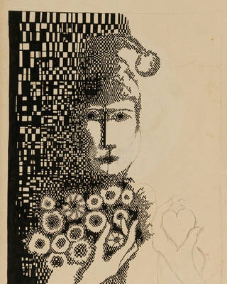 Ivan Serpa - Mulher e flores