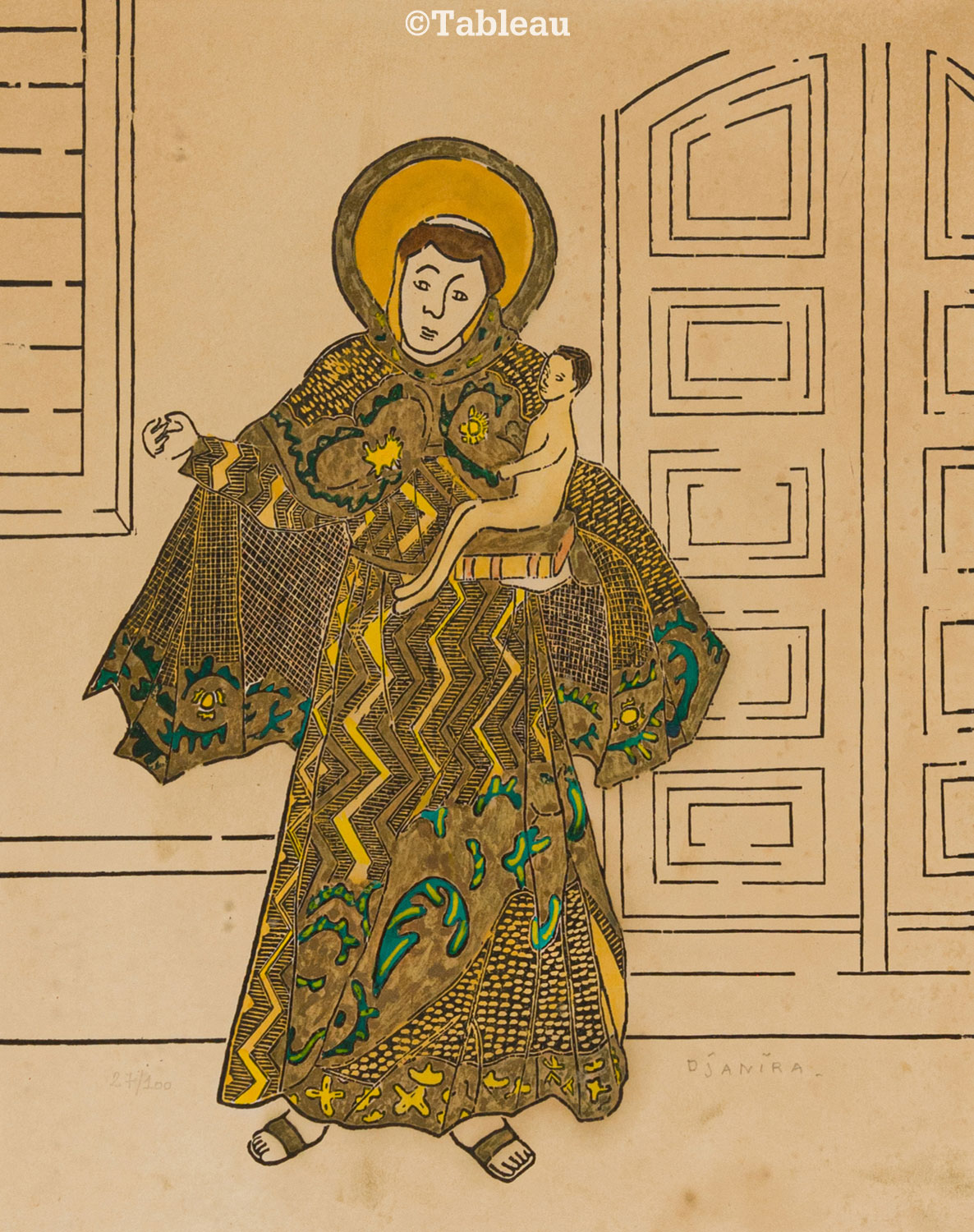 Djanira da Motta e Silva - Santo Antonio