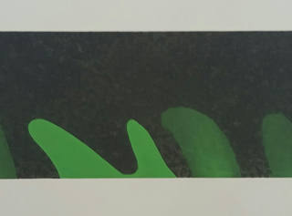 Tomie Ohtake - Abstrato Verde