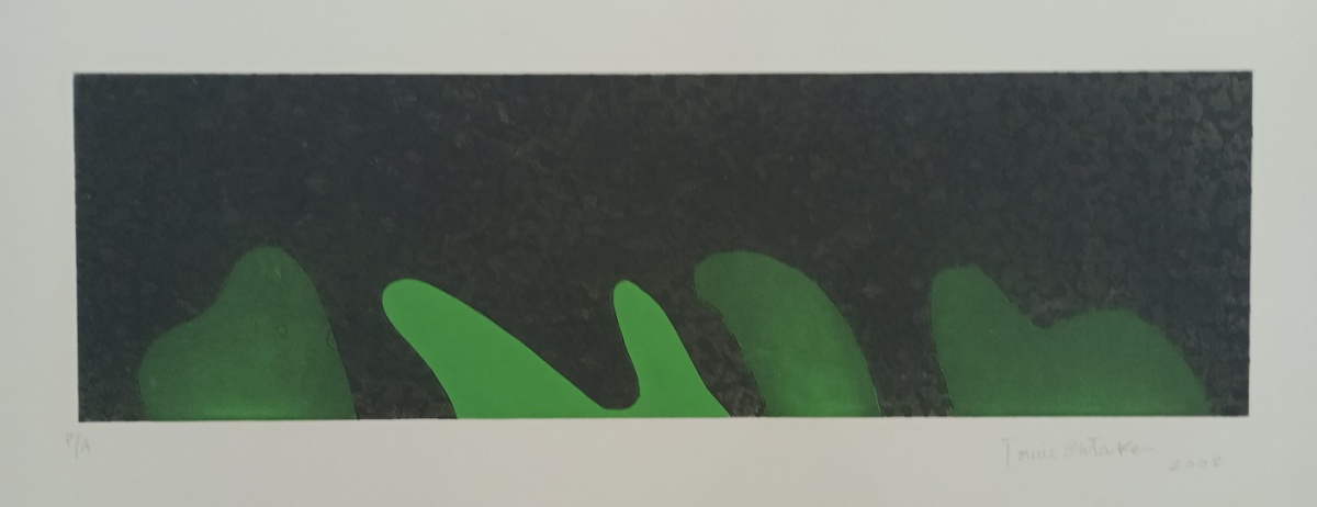 Tomie Ohtake - Abstrato Verde