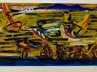 Rubens Gerchman - Na praia