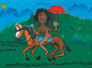 José Antônio da Silva - Graciete Cavalgando Nua Numa Noite de Luar