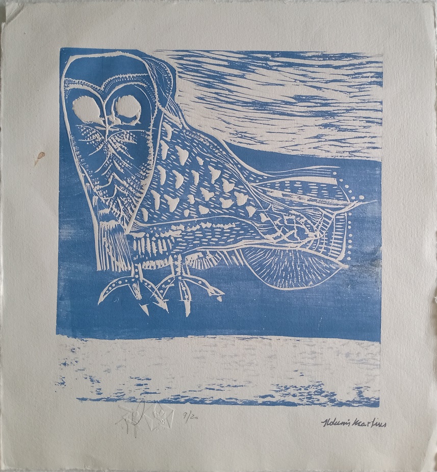 Aldemir Martins - Coruja Azul
