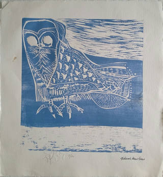 Aldemir Martins - Coruja Azul