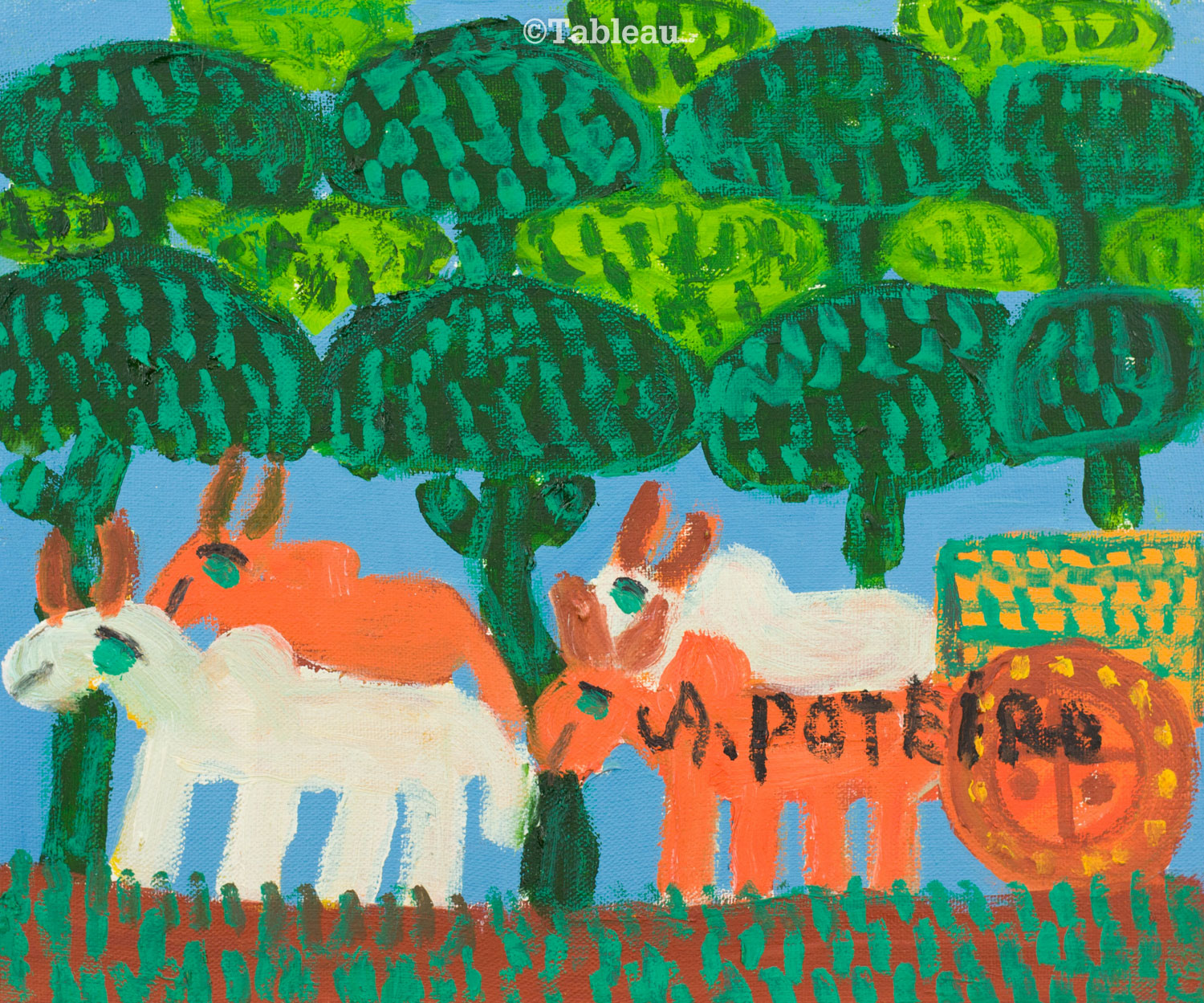 Antonio Poteiro - Carro de bois