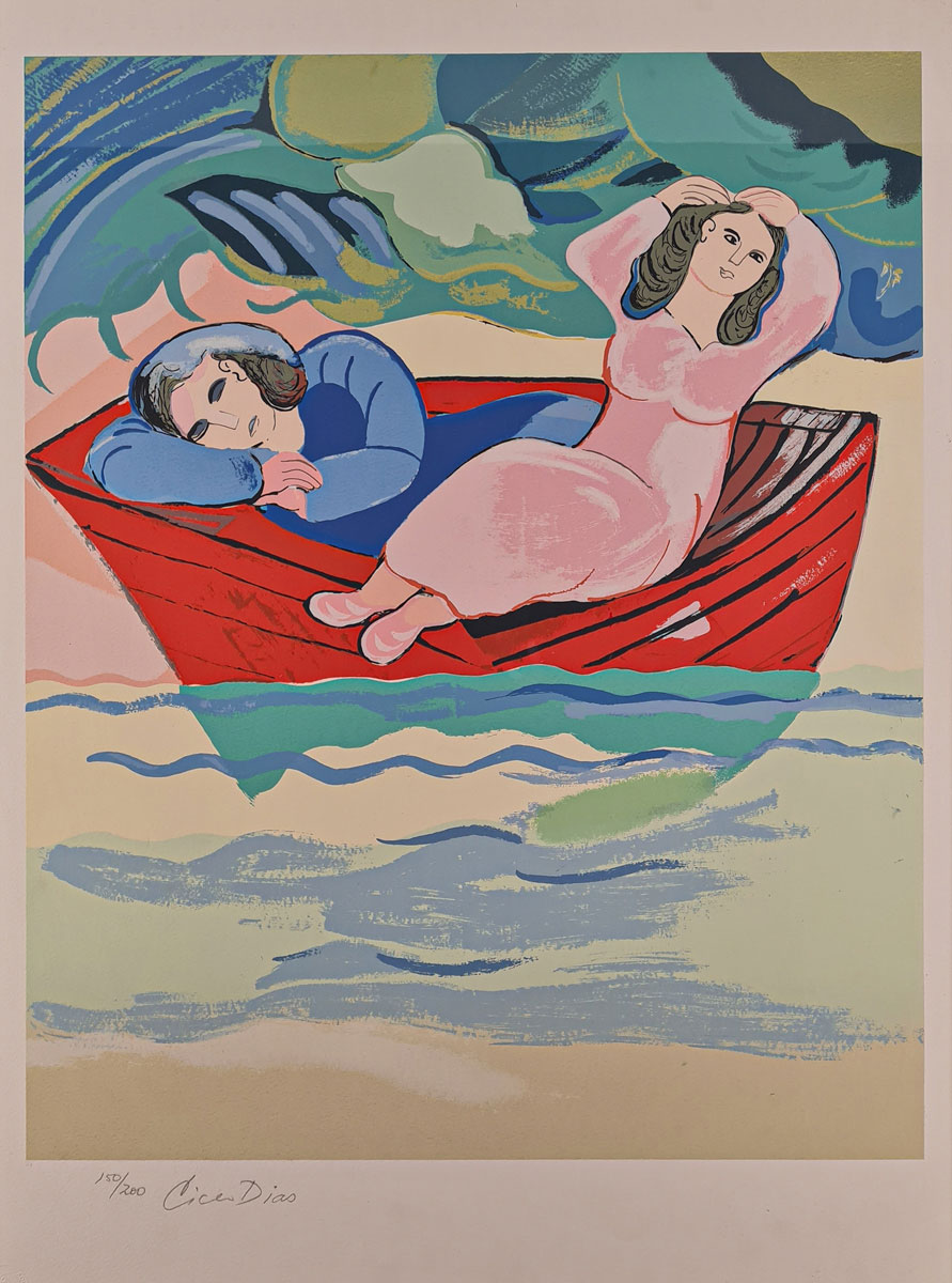 Cícero Dias - Meninas no barco