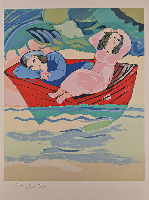 Meninas no barco