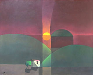 Inos Corradin - Pôr do sol no mar