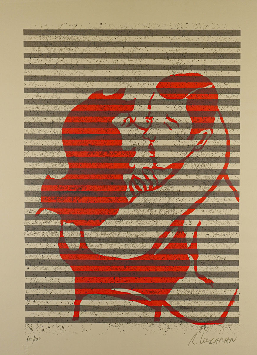 Rubens Gerchman - O beijo