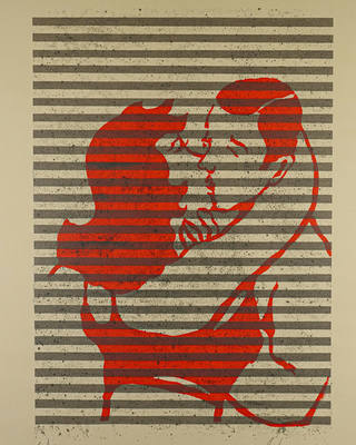 Rubens Gerchman - O beijo
