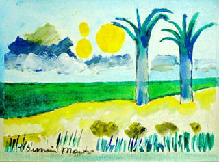 Aldemir Martins - Marinha com Sol - Déc 90
