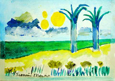 Aldemir Martins - Marinha com Sol - Déc 90