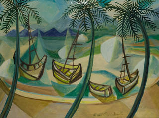 Emiliano di Cavalcanti - Barcos