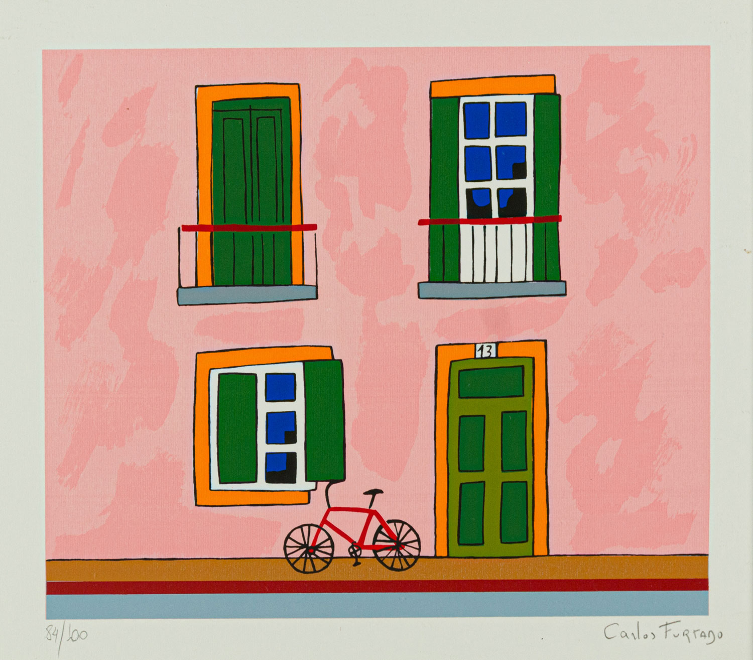 Fachada rosa