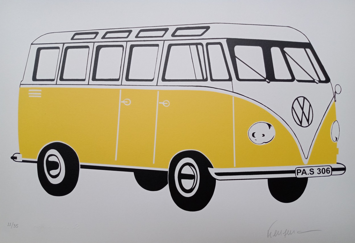Kleber Ventura - kombi amarela