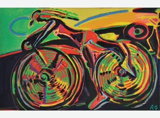 Rubens Gerchman - Moça da Bike Carioca