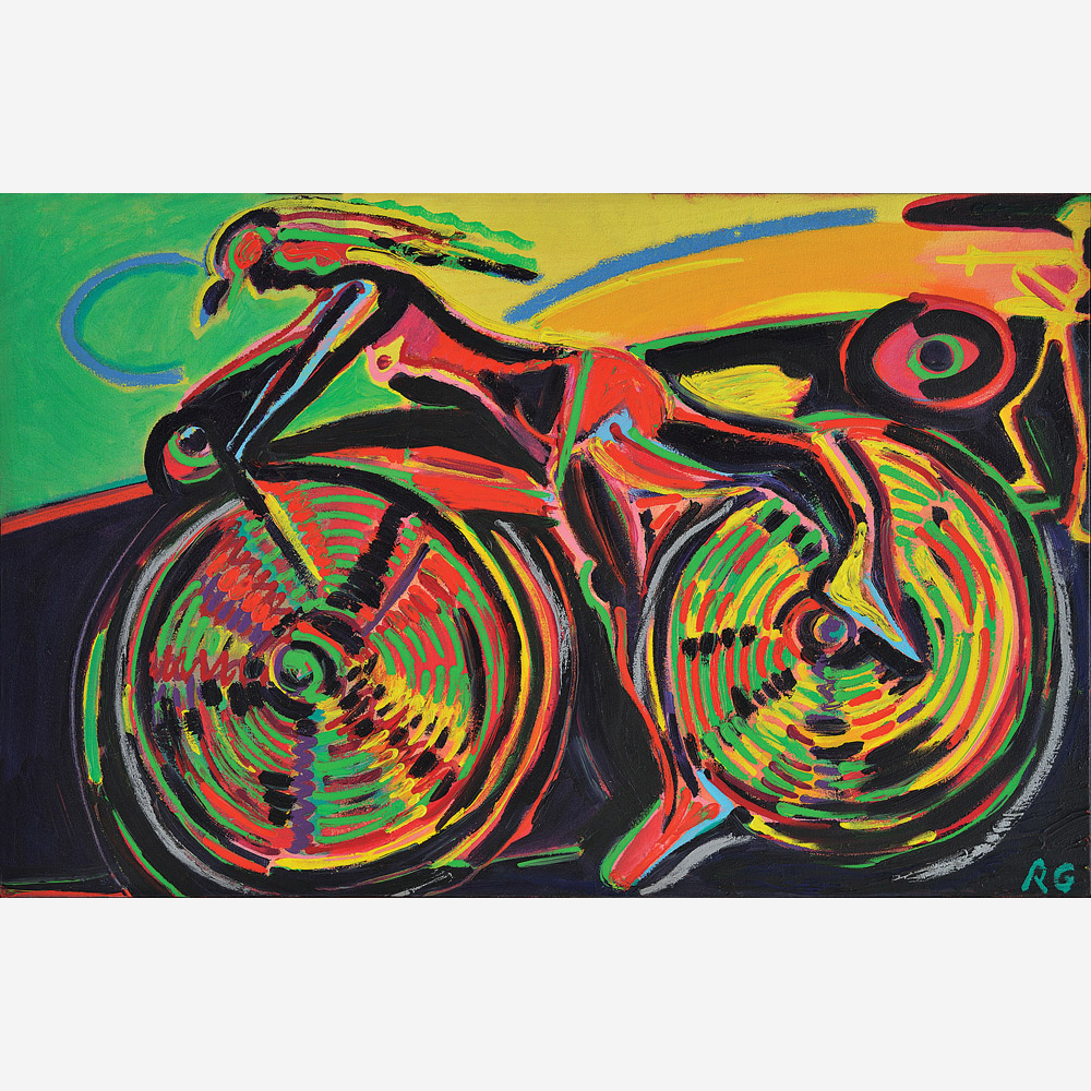 Rubens Gerchman - Moça da Bike Carioca