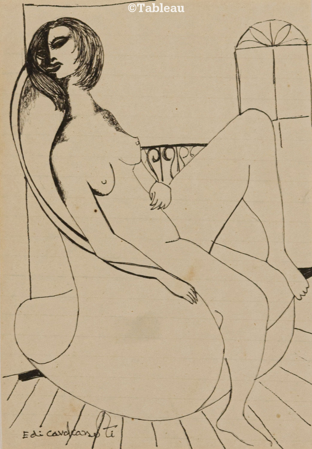 Emiliano di Cavalcanti - Mulata