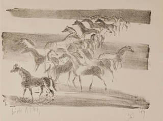 Lívio Abramo - Cavalos