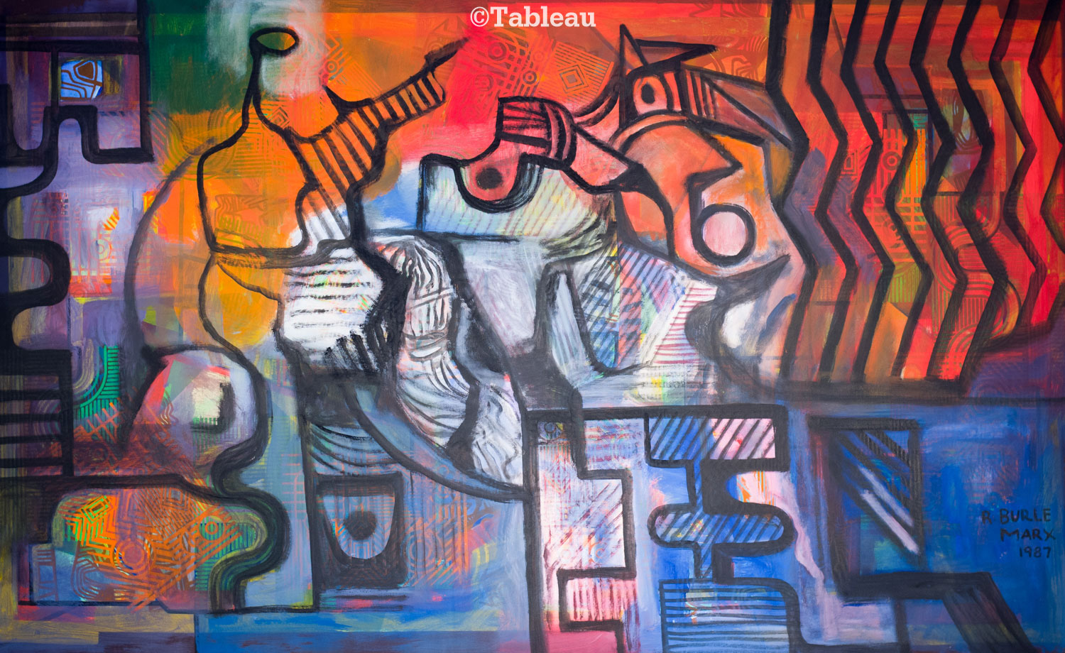 Roberto Burle Marx - Composição