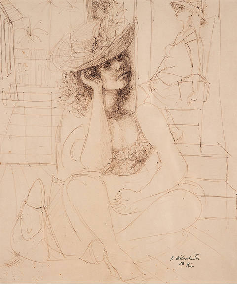 Mulher de Chapéu