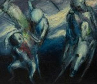 José Maria de Souza - Cavaleiros – Da série Goeldi