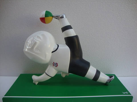 Jogador do Corinthians Bicicleta