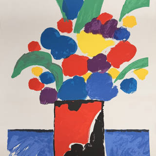 Aldemir Martins - Jarro com flores
