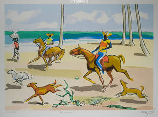 Carybé - Na praia