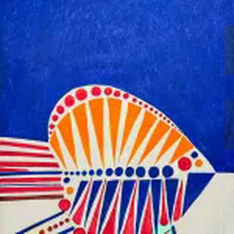 Peixe com Fundo Azul