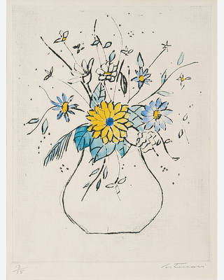 Candido Portinari - Vaso com flores