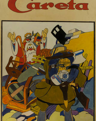 J. Carlos - Capa da revista Careta