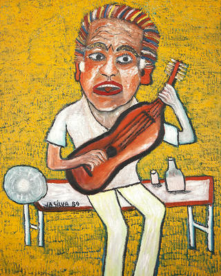 José Antônio da Silva - Meu Auto Retrato tocando Violão