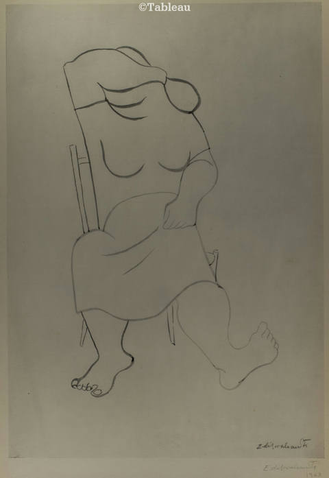 Mulher sentada