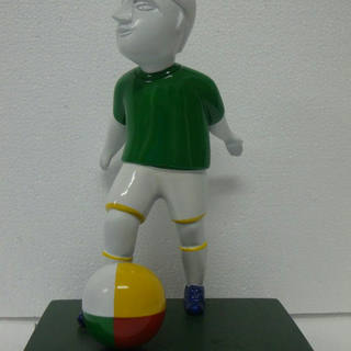 Inos Corradin - Jogador de Futebol/Camisa Verde