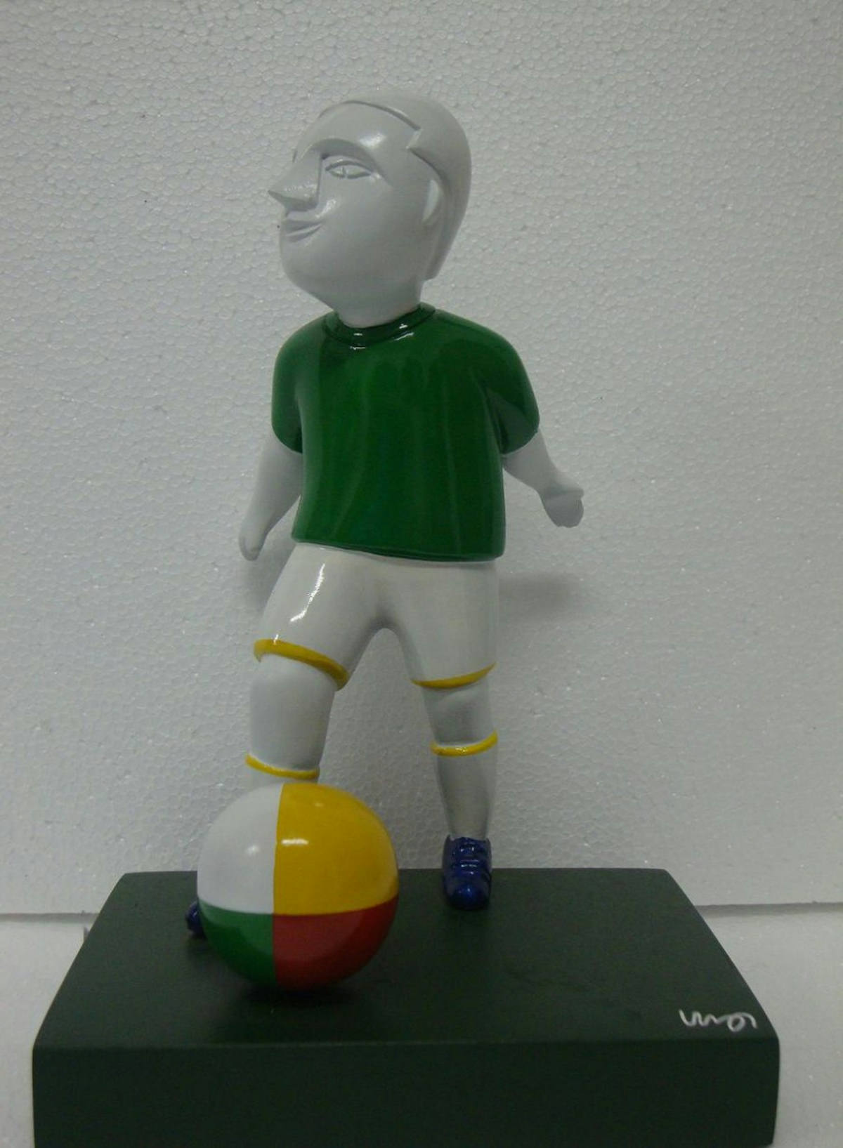 Jogador de Futebol/Camisa Verde
