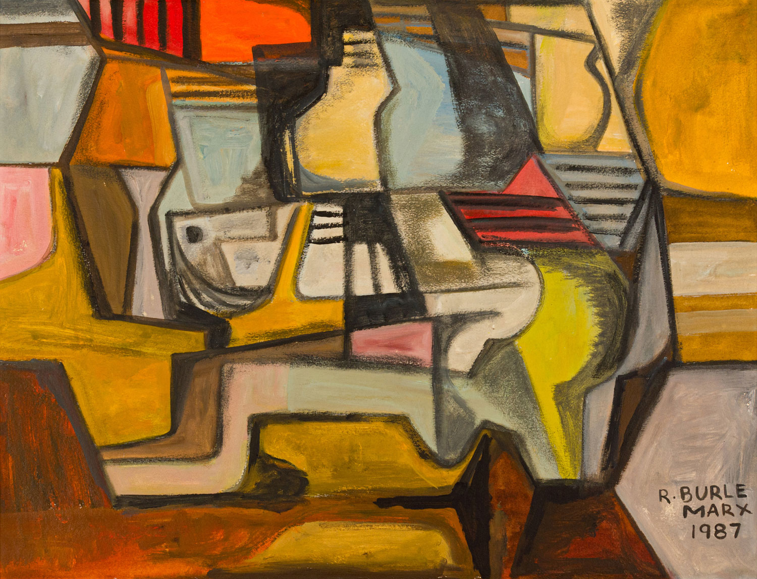 Composição abstrata