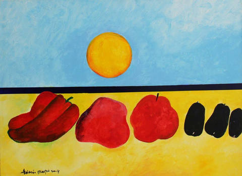 Frutas na Praia