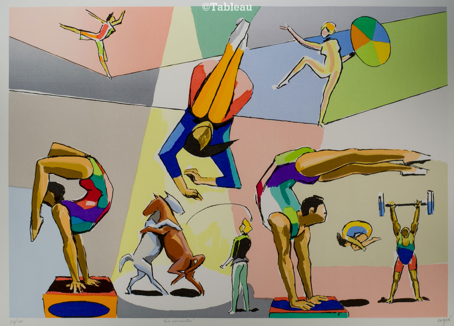 Os acrobatas