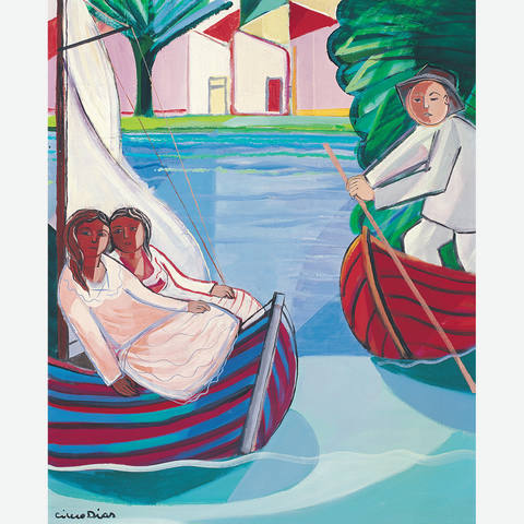 Barcos com Figuras