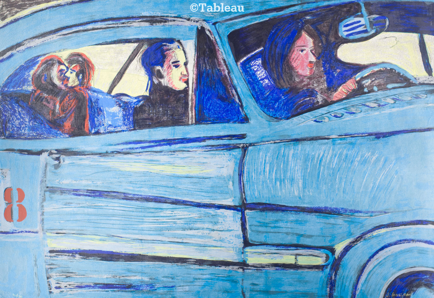 Rubens Gerchman - No carro