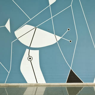 Athos Bulcão - pintura mural
