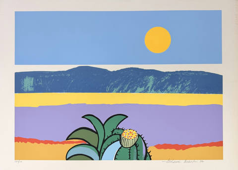 Paisagem com cactus
