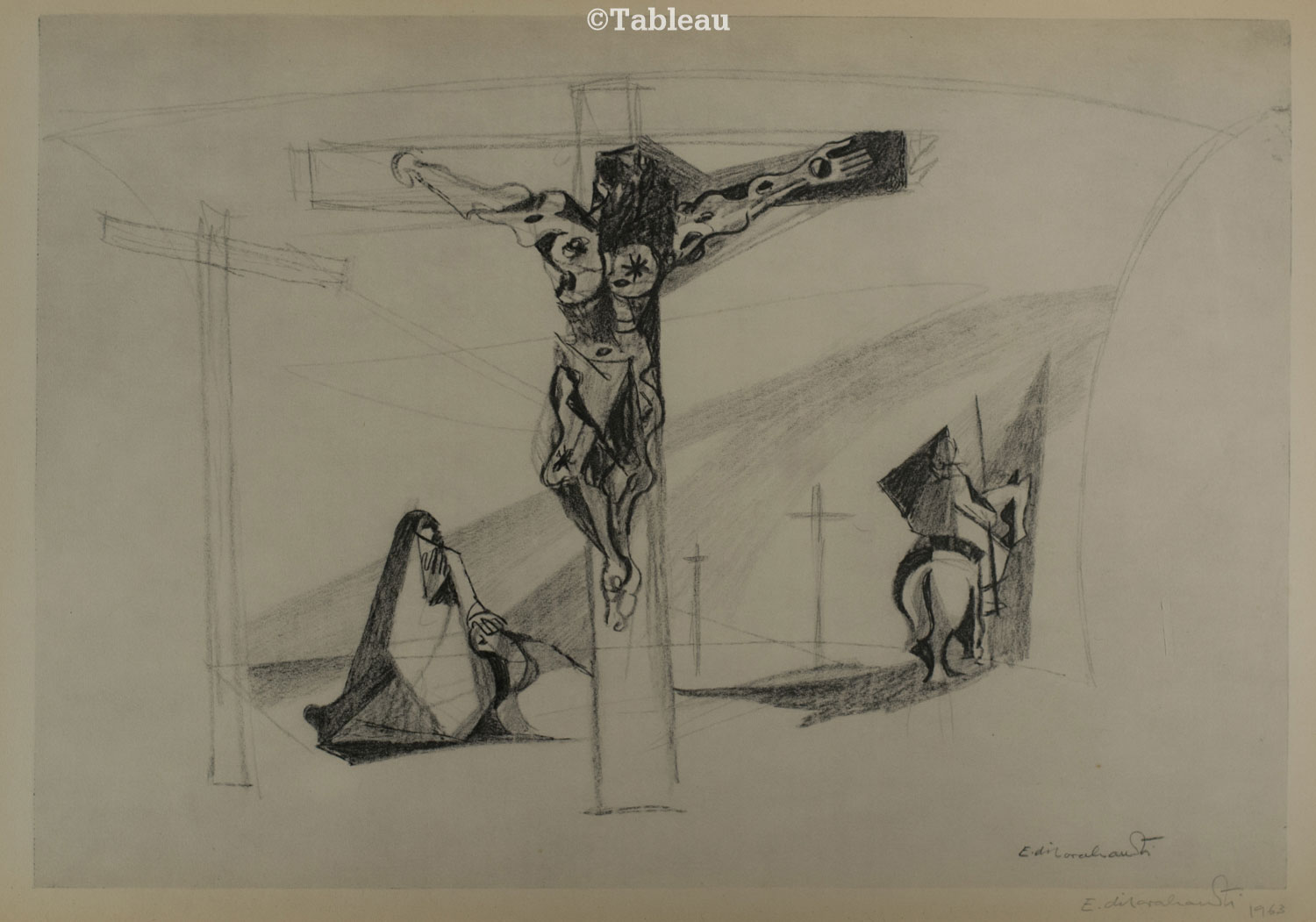 Emiliano di Cavalcanti - Crucificação