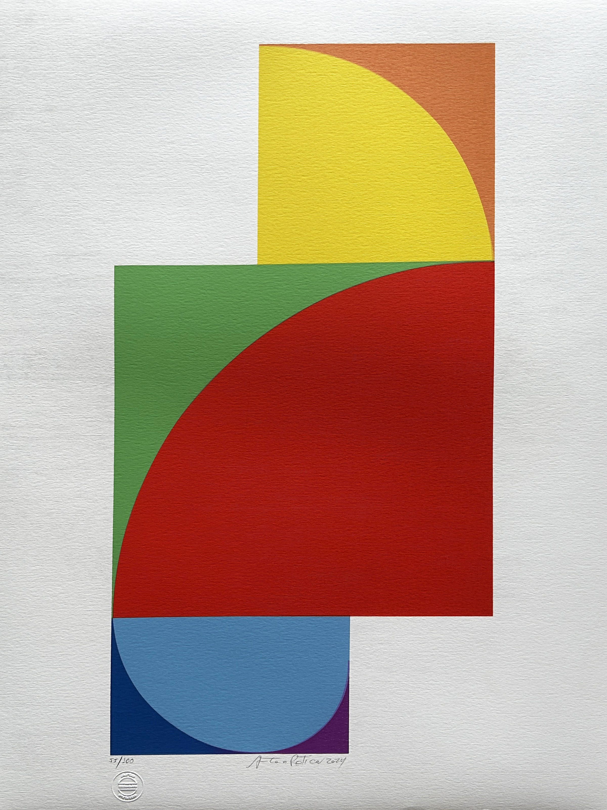 Antonio Peticov - Geometricas & Cromaticas VII