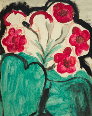 Aldo Bonadei - Flores