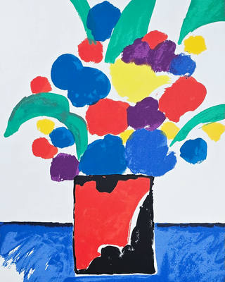 Aldemir Martins - Vaso de flores
