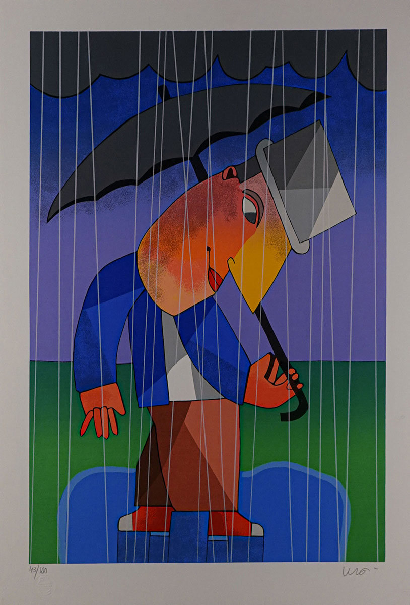 Na chuva