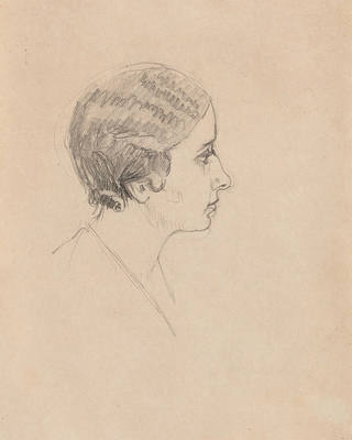 Aldo Bonadei - Mulher de Perfil