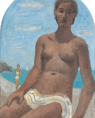 Fulvio Pennacchi - Mulher na Praia